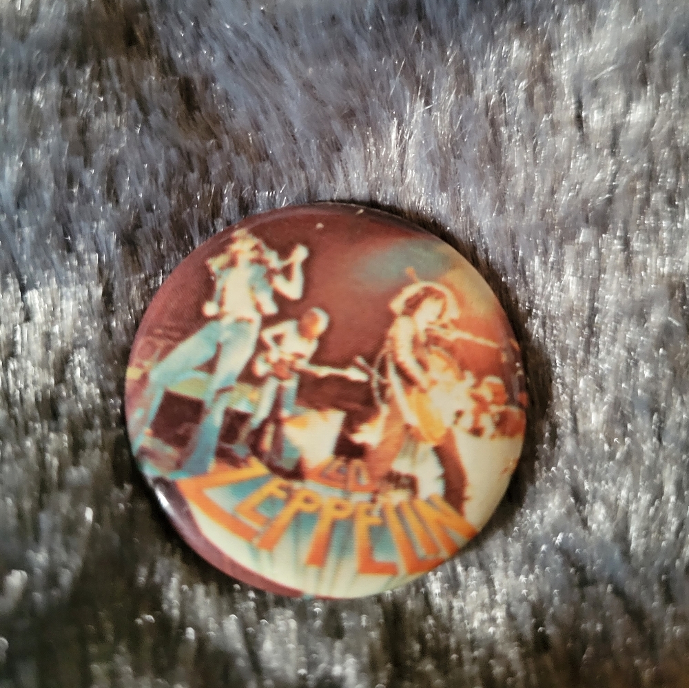 Vintage LED Zeppelin pin
